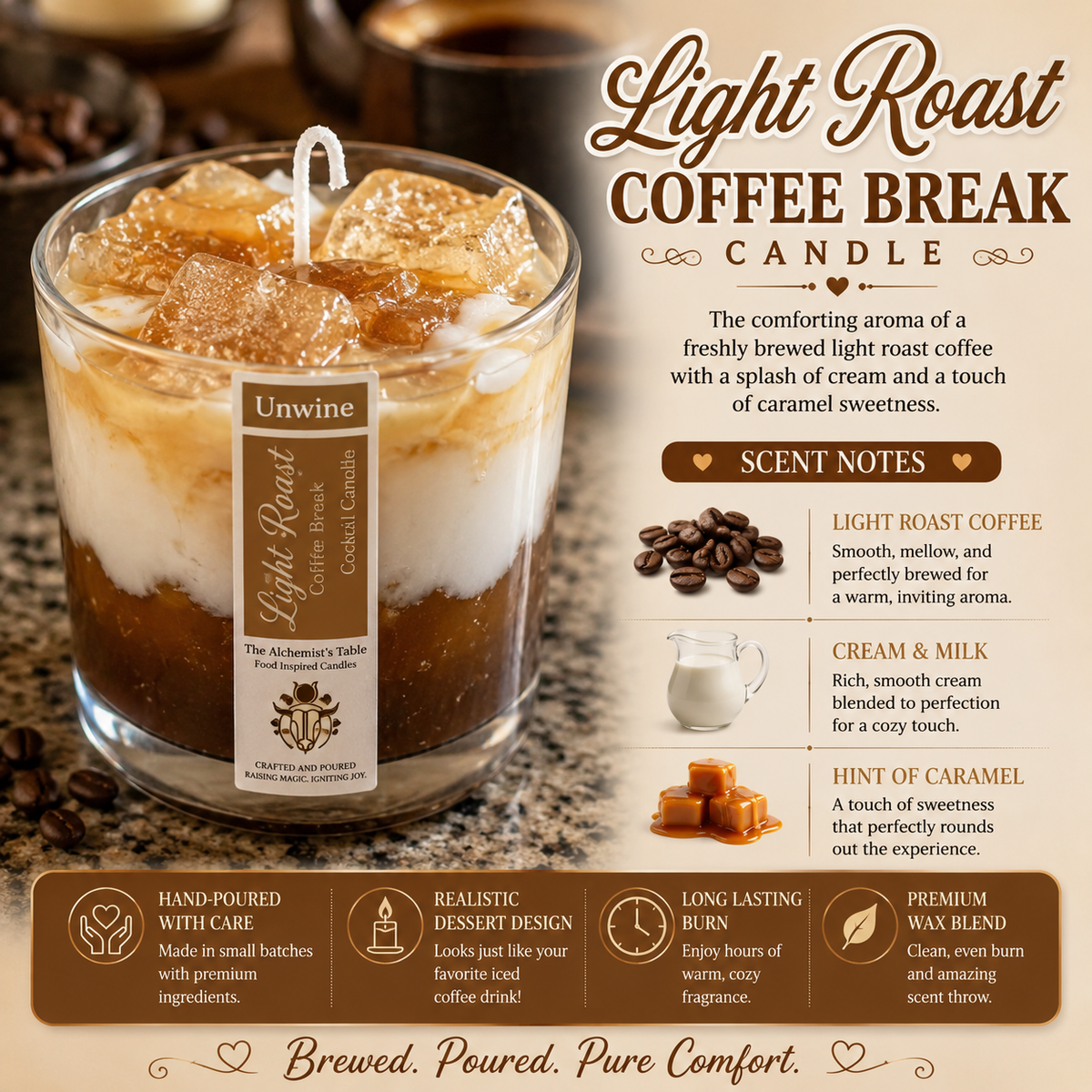 Coffee Candle Light Roast