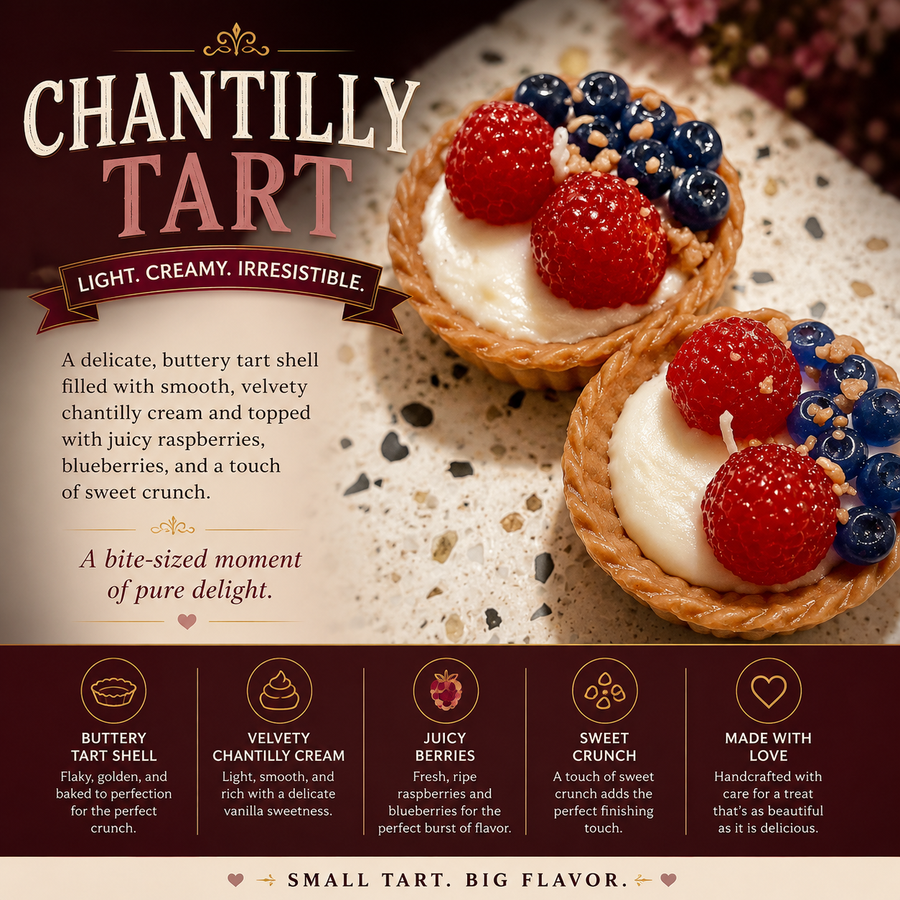 Chantilly Tart Candle