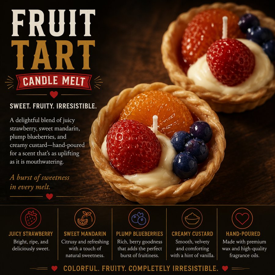 Fruit Tart Candle