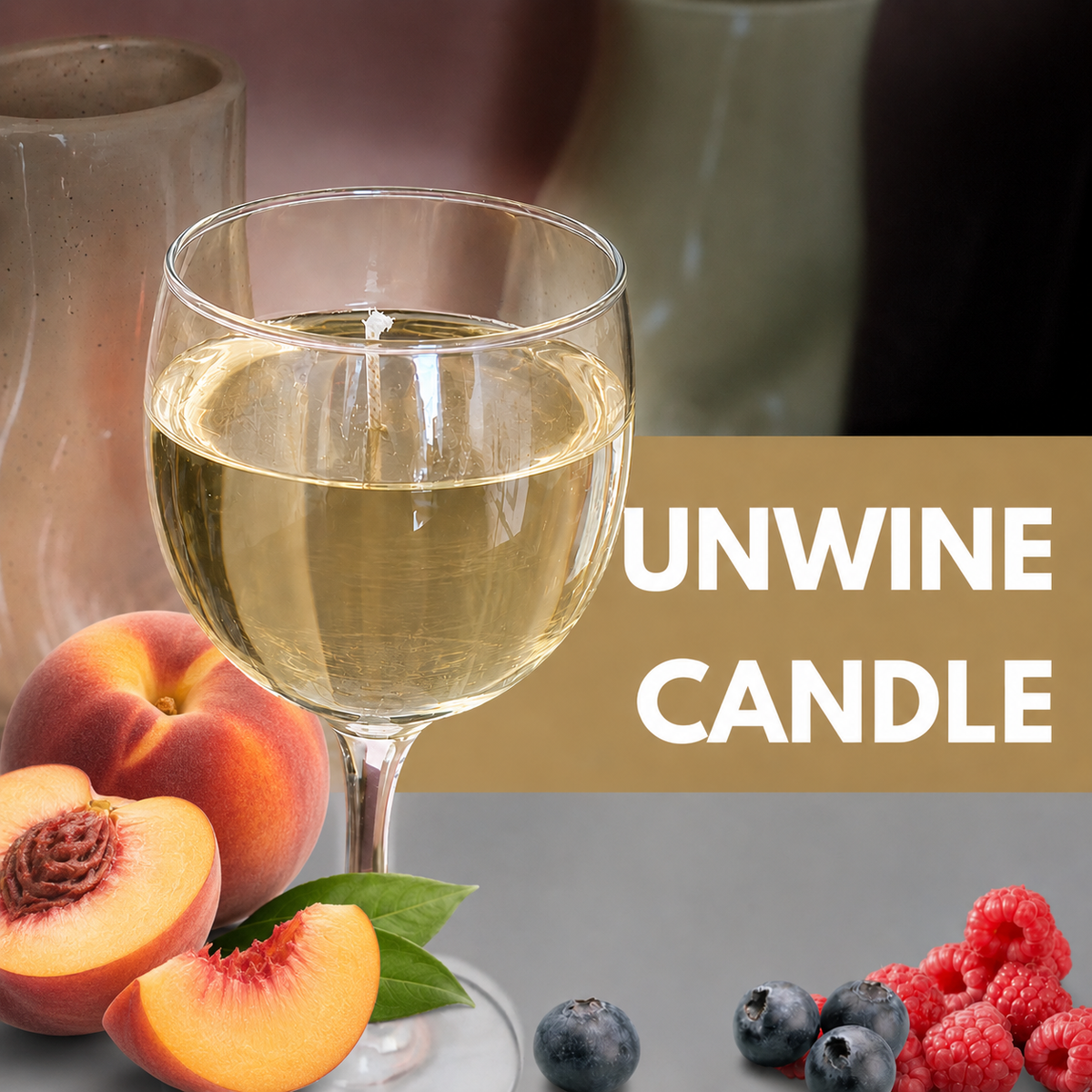 Moscato Wine Candle