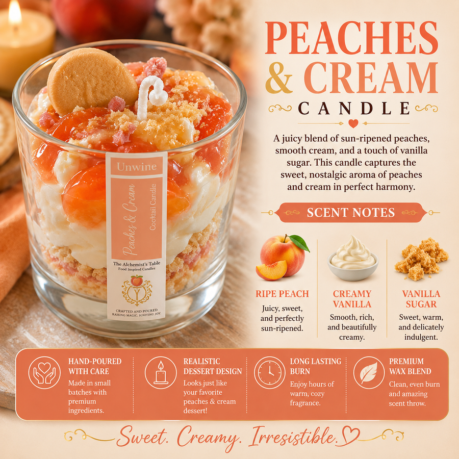 Peaches and Cream Candle
